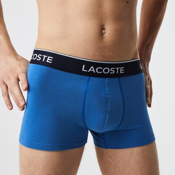 Lacoste Pack Of 3 Casual Black Trunks