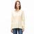 Lacoste Women's V-Neck Patterned Tricot Sweater01S
