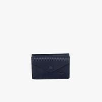 Lacoste Women's Chantaco Piqué Leather Credit Card HolderB88