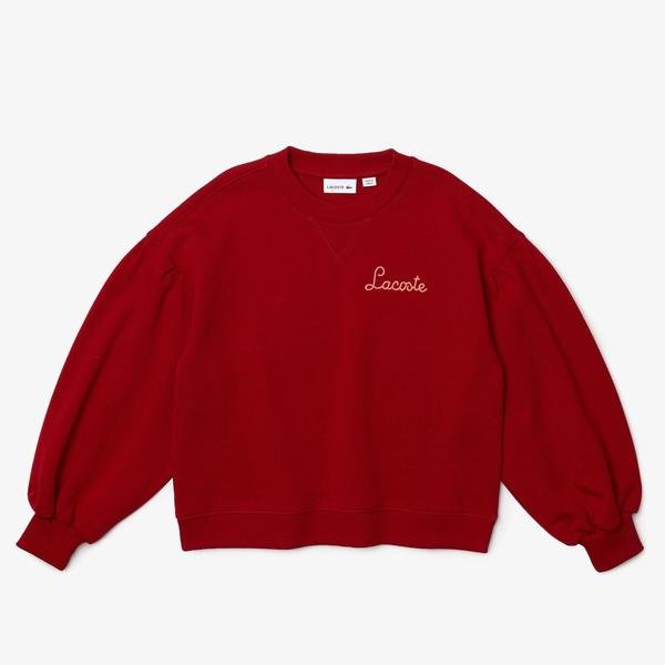 Lacoste Girls'  Fleece Sweatshirt
