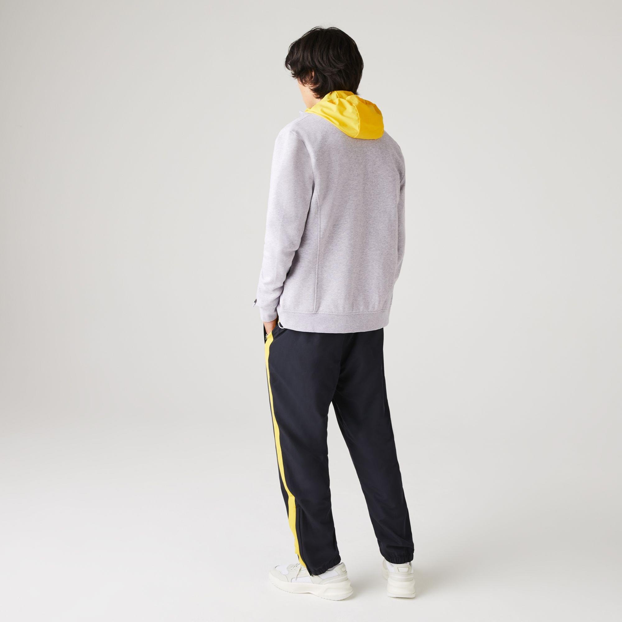 Lacoste Men's SPORT Cotton Blend Fleece Zip Sweatshirt