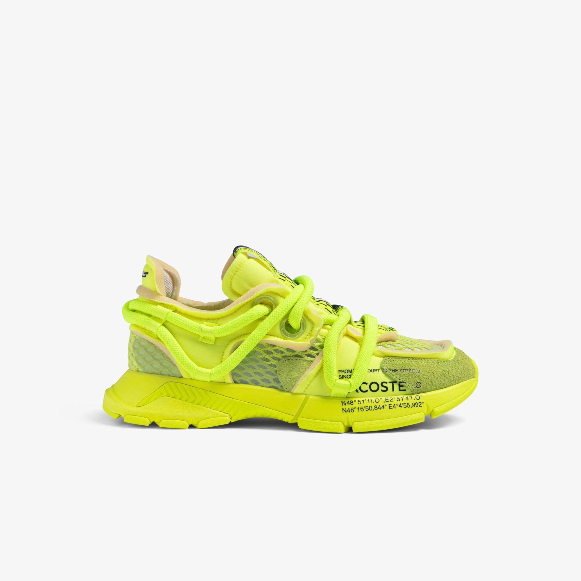 Lacoste Active L003 Neo Erkek Sarı Sneaker. 2