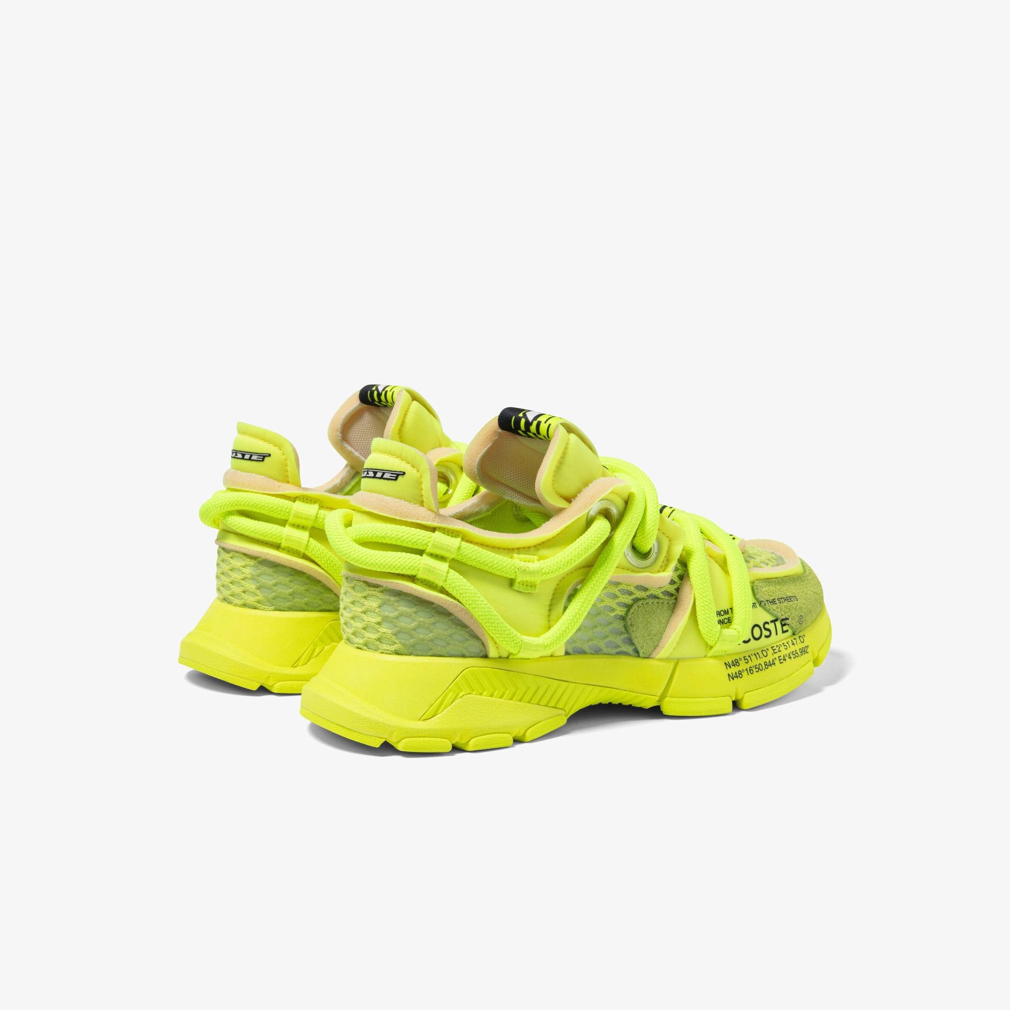 Lacoste Active L003 Neo Erkek Sarı Sneaker. 3