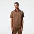 Lacoste Men's Classic Fit Monogram Print Contrast Collar Polo ShirtMKJ
