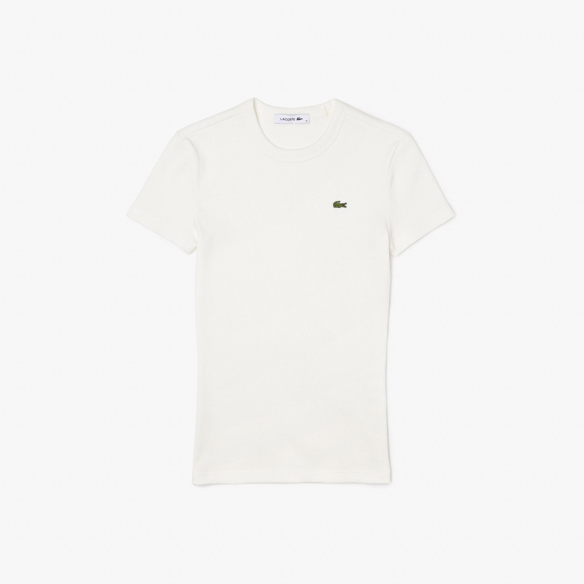 Dámske Slim Fit tričko Lacoste z organickej bavlny