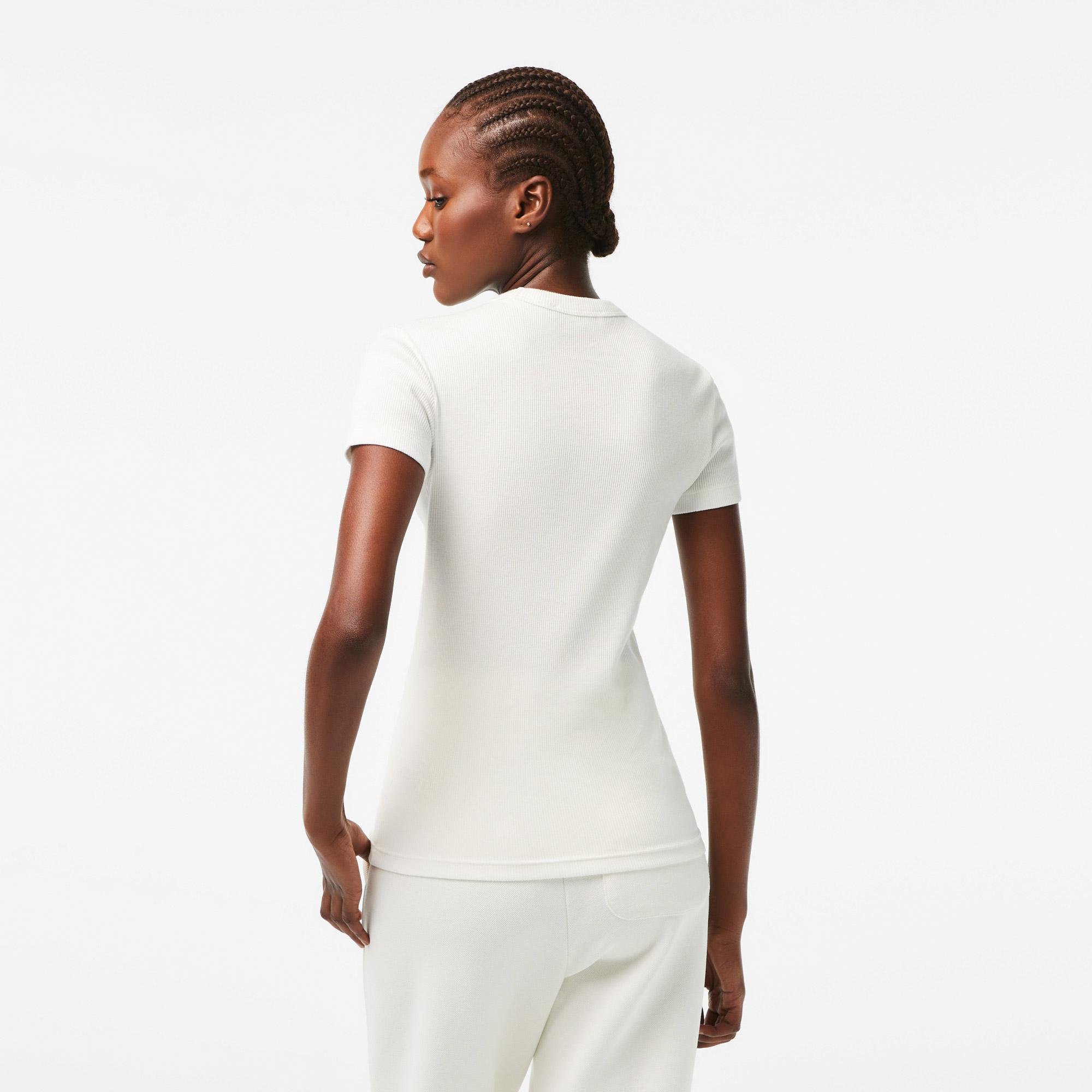 Lacoste Women’s Slim Fit Organic Cotton T-shirt