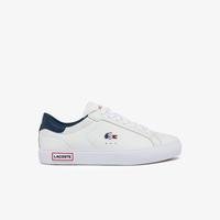 Lacoste Women's tri-color Powercourt leather trainers407