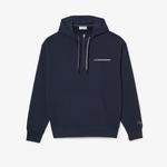 Lacoste Men’s Loose-Fit Double-Sided Hoodie