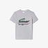 Lacoste Kids’ Contrast Print Cotton Jersey T-shirtCCA