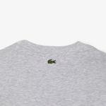 Lacoste dětské tričko z bavlněného žerzeje s kontrastním potiskem