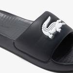 Lacoste Men's Croco 1.0 Synthetic Slides