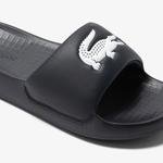 Lacoste Men's Croco 1.0 Synthetic Slides