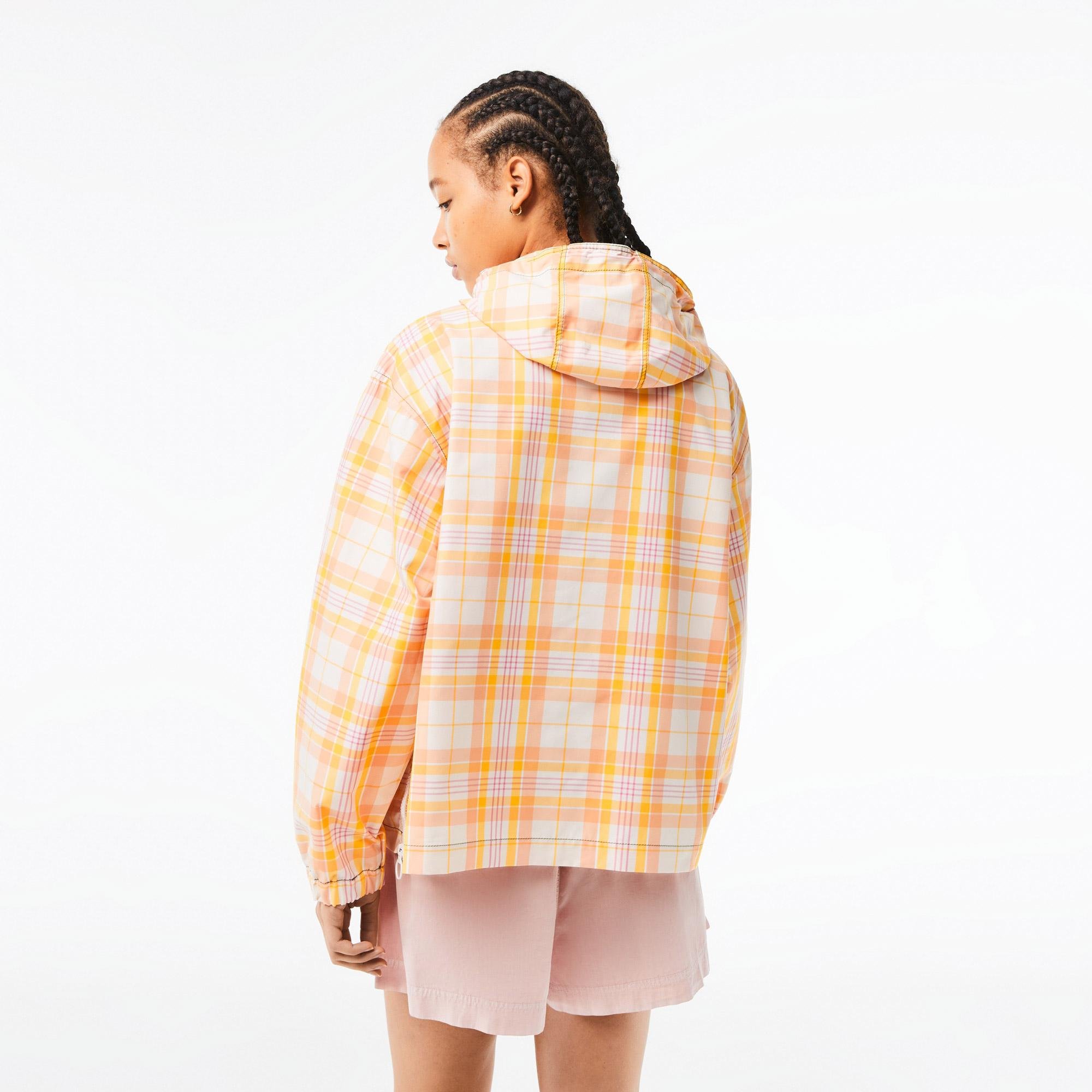 Lacoste Women’s  Checked Pull-on Jacket