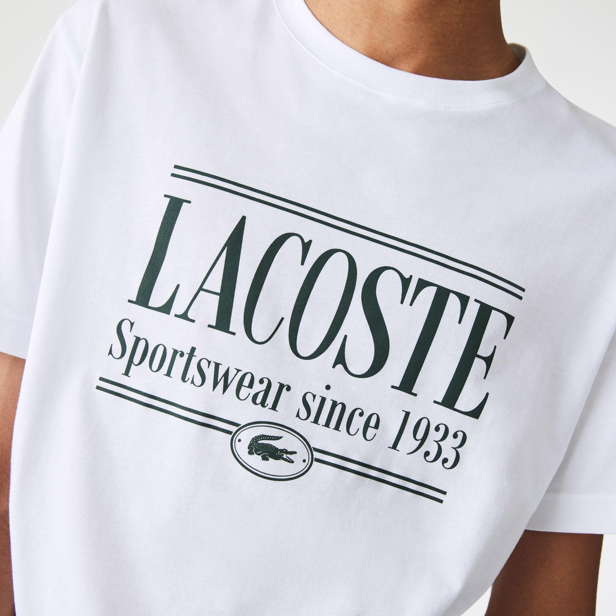 Lacoste męski T-shirt z dżerseju Regular Fit