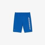 Lacoste Boys’  Organic Cotton Contrast Branding Shorts