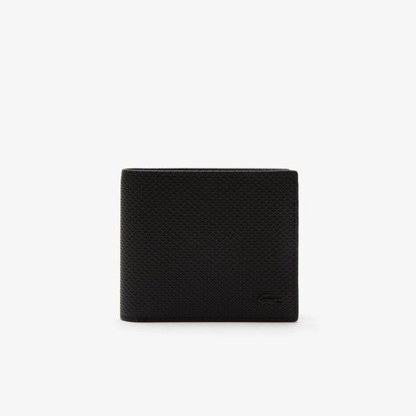 Lacoste Men’s  Chantaco Calfskin Leather Wallet