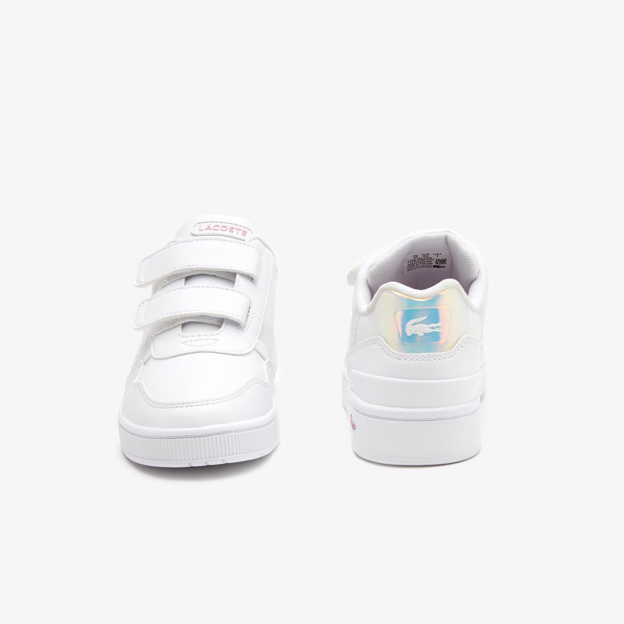Lacoste SPORT T-Clip Çocuk Beyaz Sneaker. 5