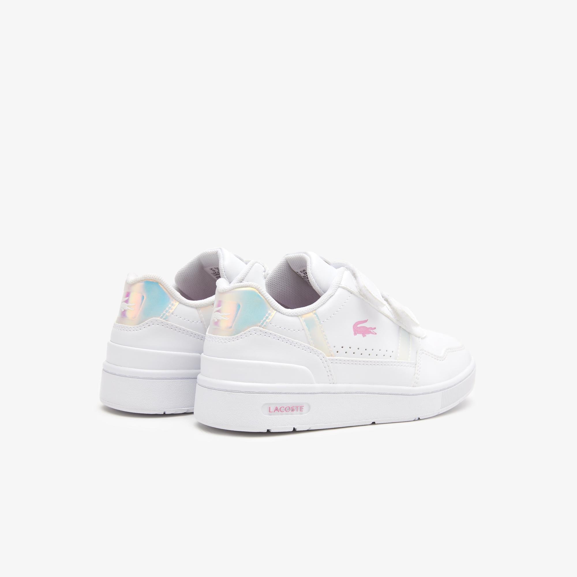 Lacoste SPORT T-Clip Çocuk Beyaz Sneaker. 3