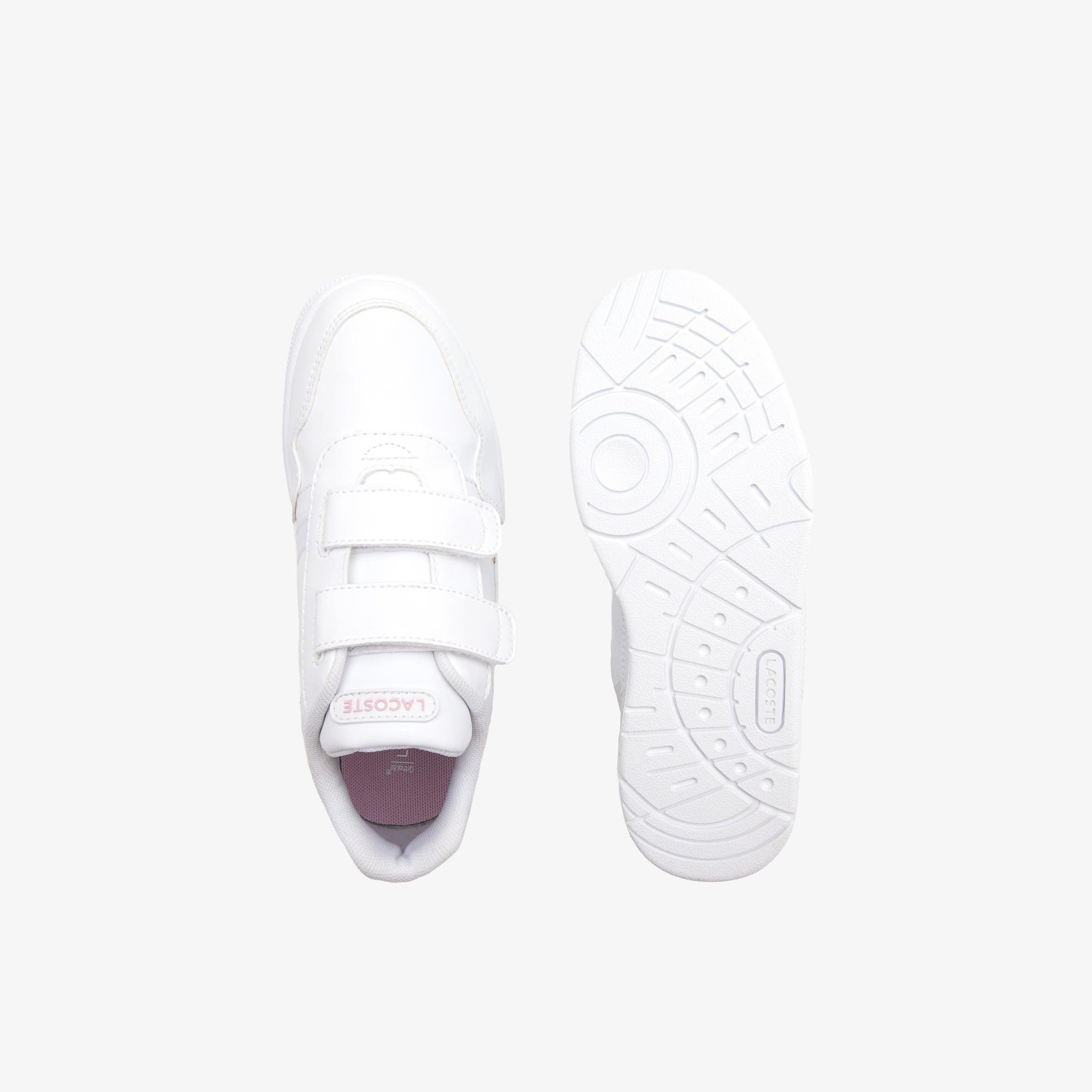 Lacoste SPORT T-Clip Çocuk Beyaz Sneaker. 4