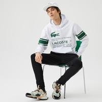 Lacoste Men's Relaxed Fit Hooded Printed Sweatshirt17B