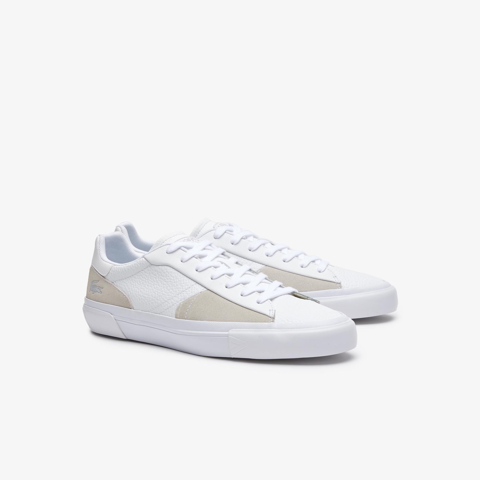 Lacoste L006 Erkek Beyaz Sneaker. 2