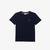 Lacoste dětské tričko z bavlněného žerzeje s přiléhavým kulatým výstřihem166
