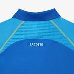 Pánska tenisová polokošeľa z recyklovaného polyesteru Lacoste s technológiou Ultra-Dry