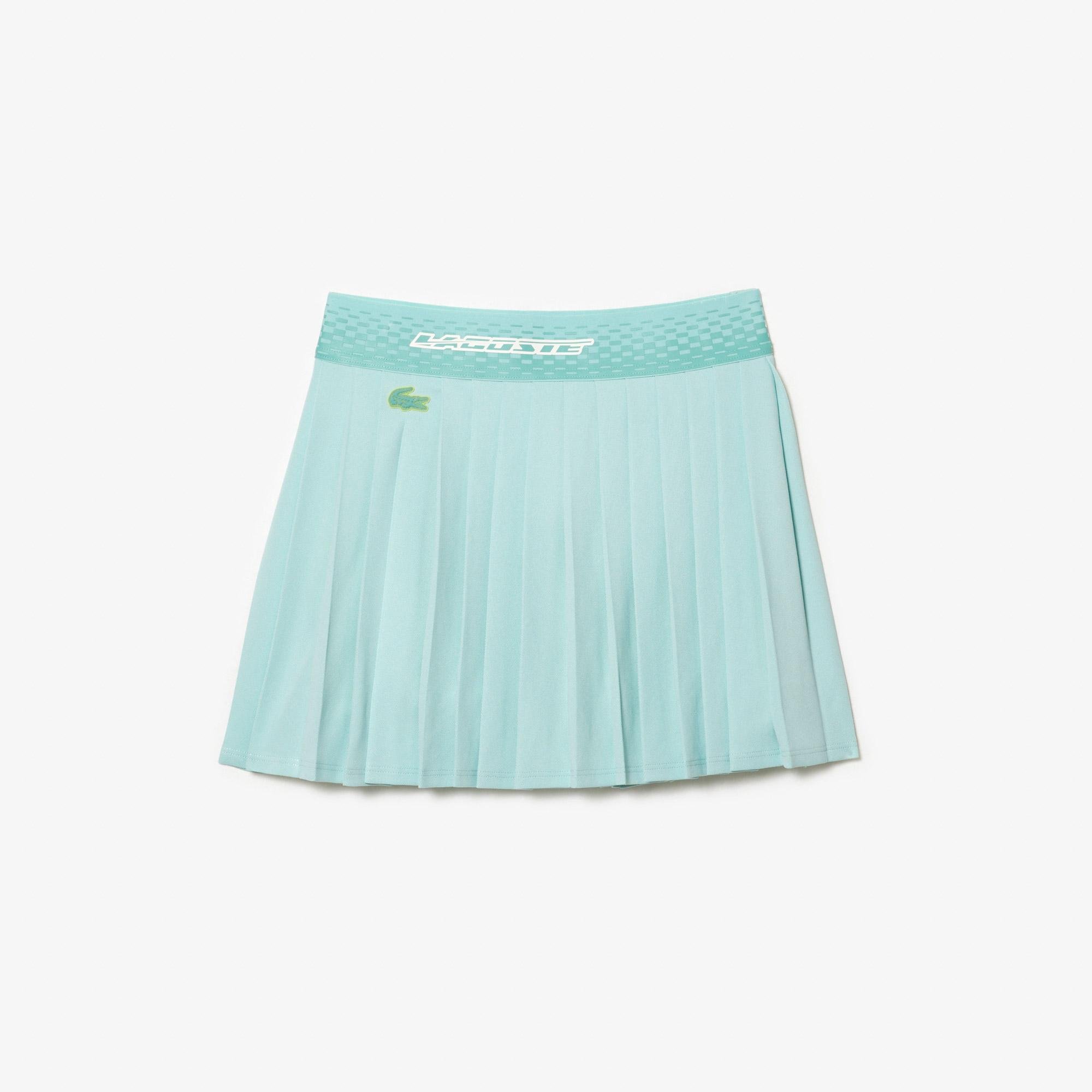 Lacoste damska plisowana spódnica tenisowa z wbudowanymi szortami