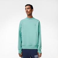 Lacoste Men’s Crew Neck Kangaroo Pocket Cotton Blend Sweatshirt3A4