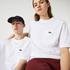 Lacoste T-shirt bawełniany unisex z nadrukiem L!VE Loose Fit3YD