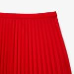 Lacoste Women’s Elasticized Waist Flowing Pleated Skirt
