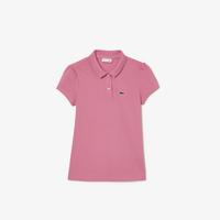 Girls' Scalloped Collar Mini Piqué Polo2R3