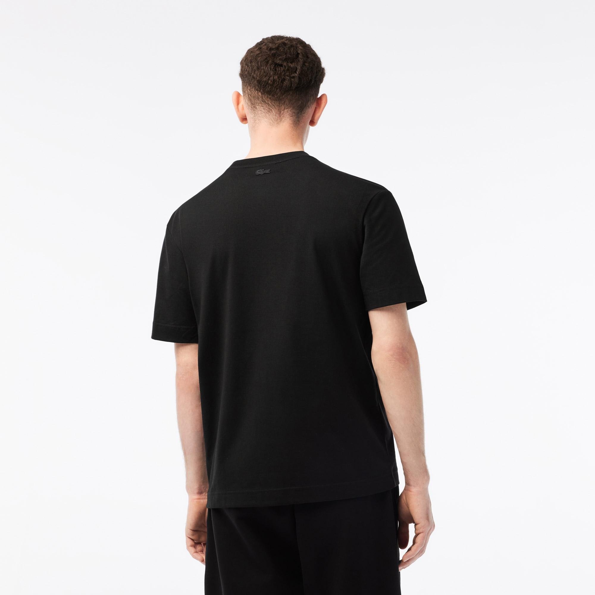 Lacoste Men’s x Netflix Organic Cotton T-shirt TH8462 TIR | lacoste.pl ...