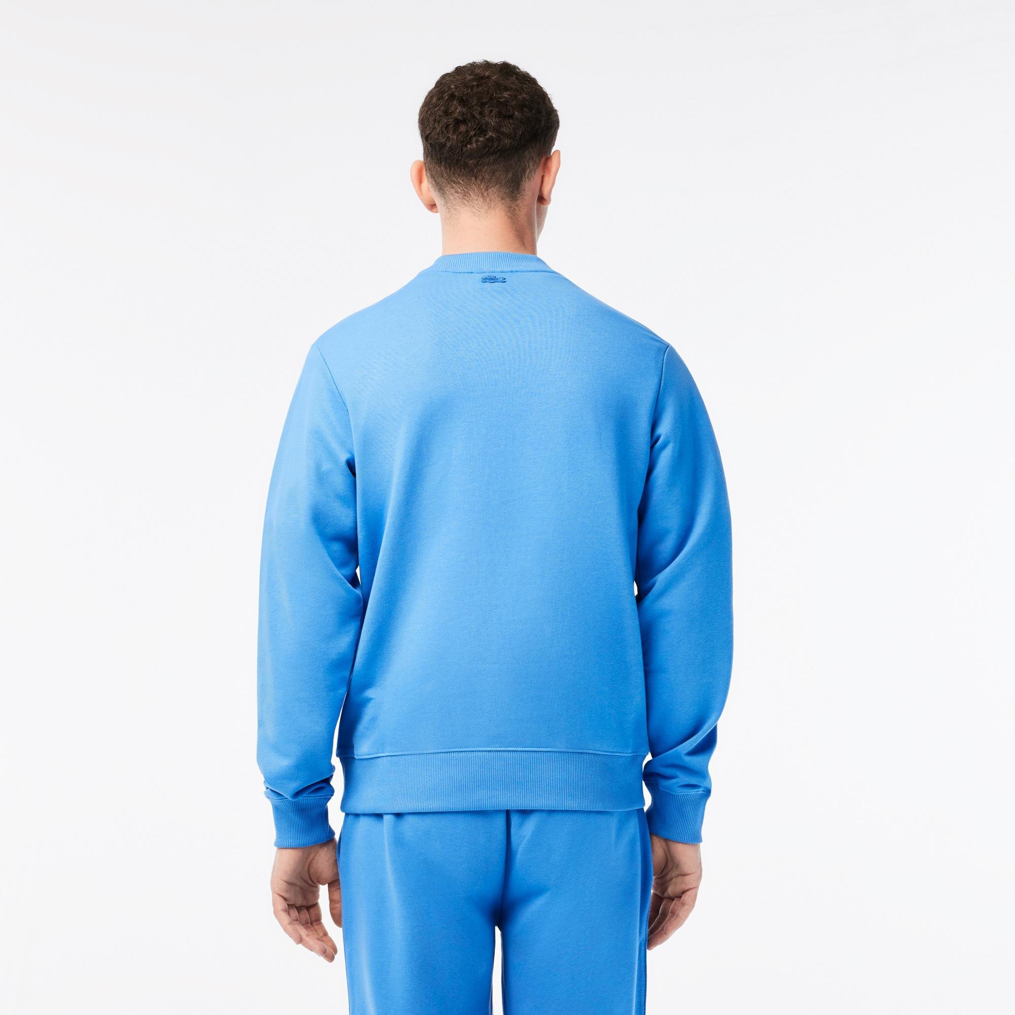 Lacoste férfi x Netflix organikus pamut lenyomatú pulóver