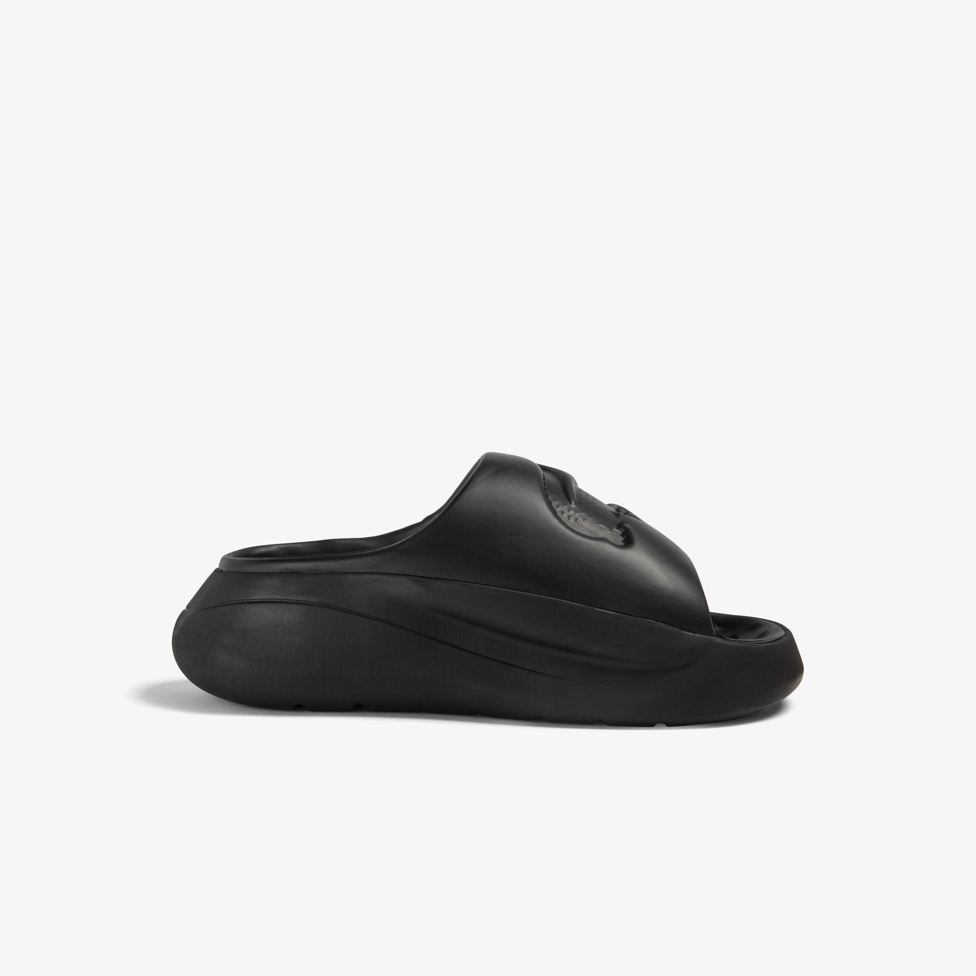 Black Men's slippers Lacoste Croco 3.0
