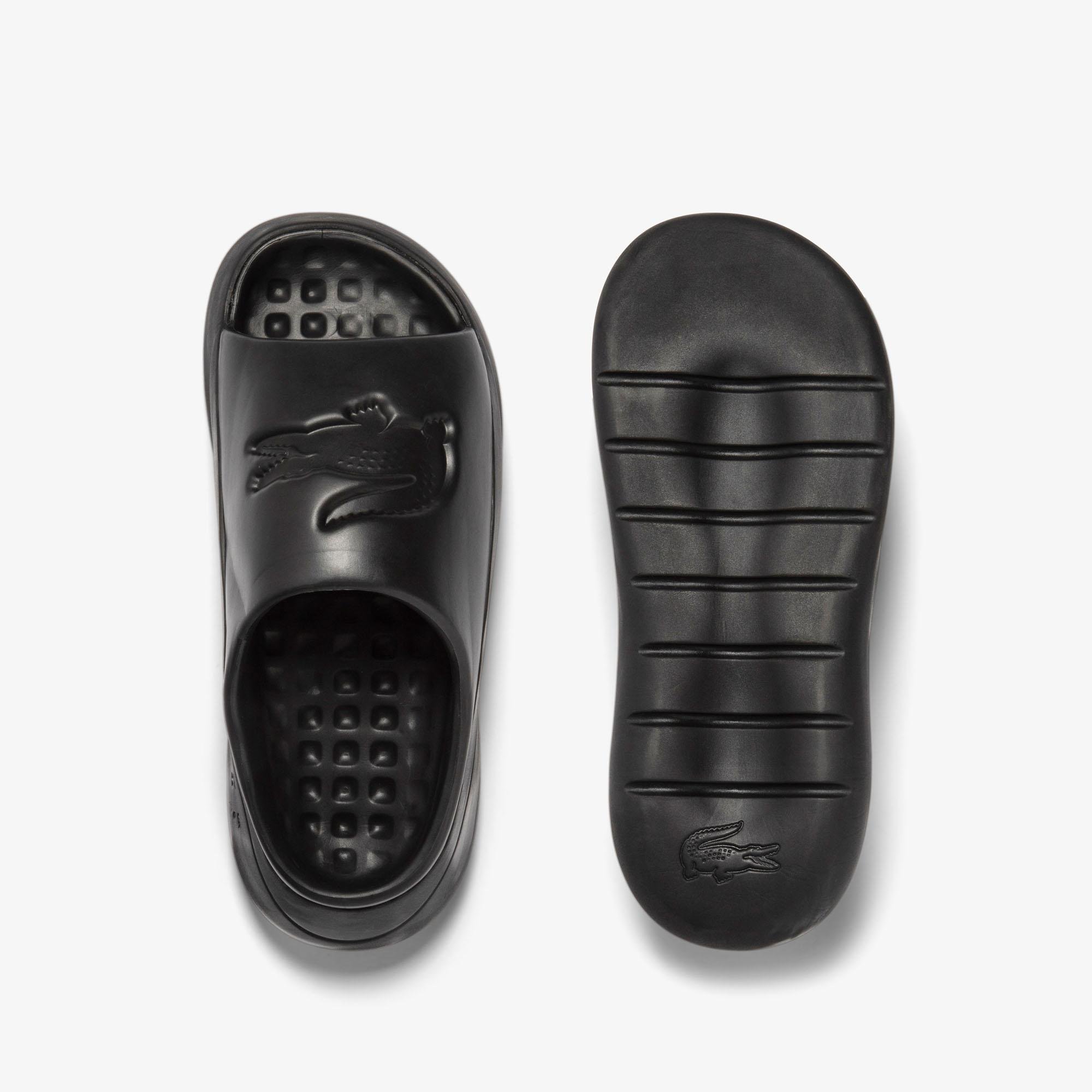 Lacoste Men's Croco  Synthetic Slides