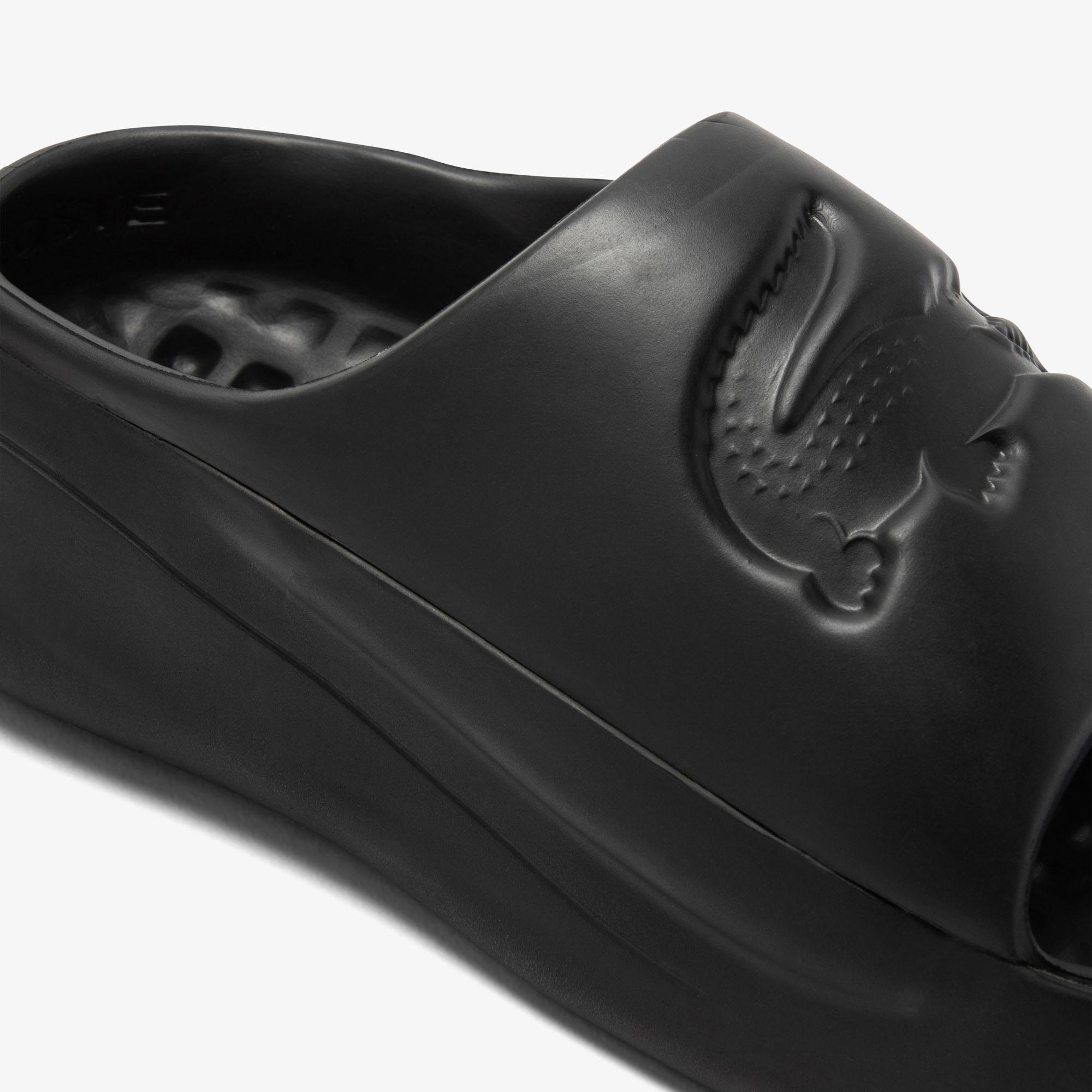 Black Men's slippers Lacoste Croco 3.0