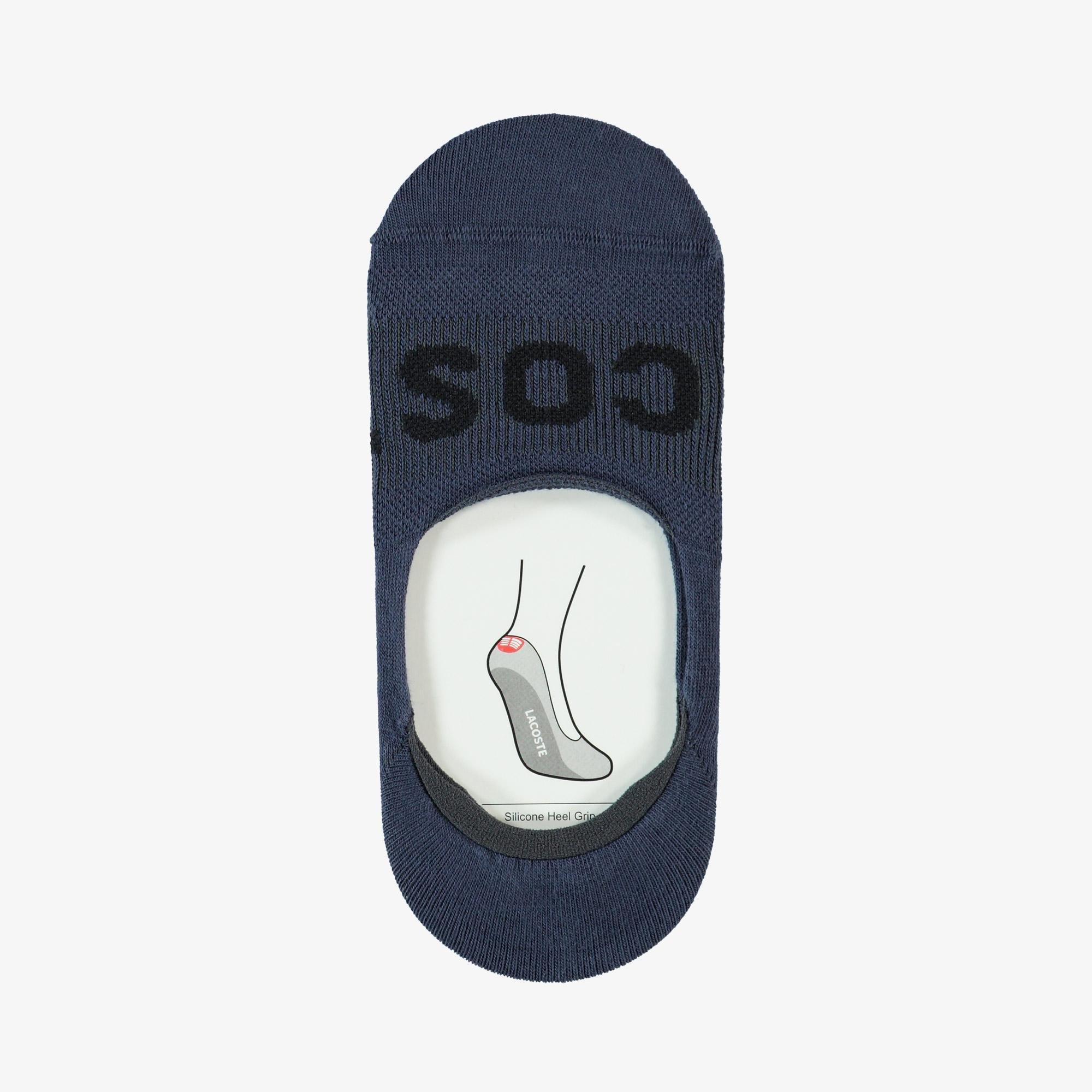 Lacoste Unisex Baskılı Lacivert Çorap. 1