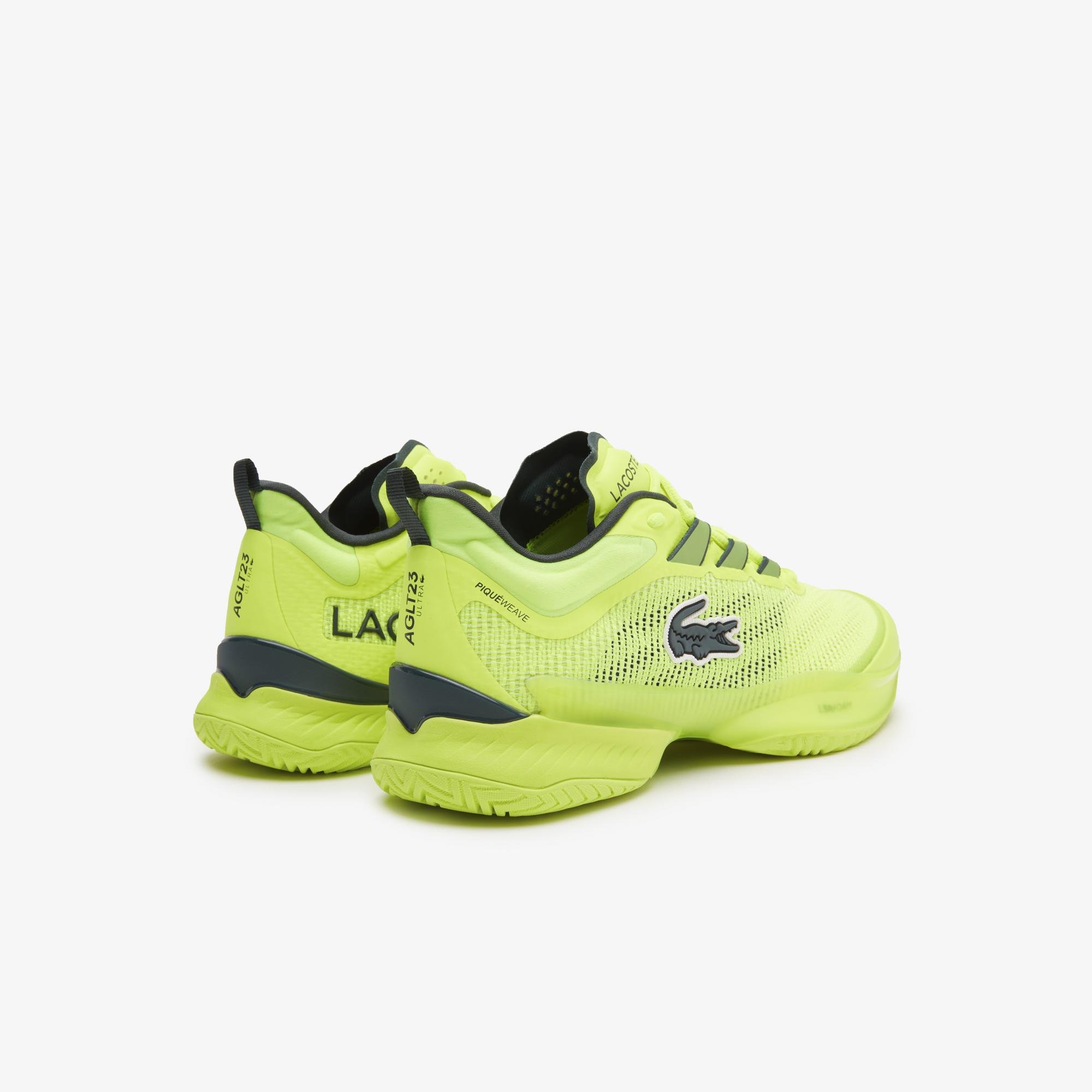 Lacoste AG-LT23 Erkek Sarı Sneaker. 3