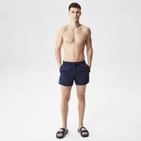 Lacoste męskie szorty kąpielowe z lekkiego materiału z technologią quick dry802