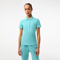 Lacoste Women's  Slim fit Stretch Cotton Piqué Polo ShirtBVG