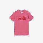 Detské značkové tričko Lacoste z organickej bavlny 