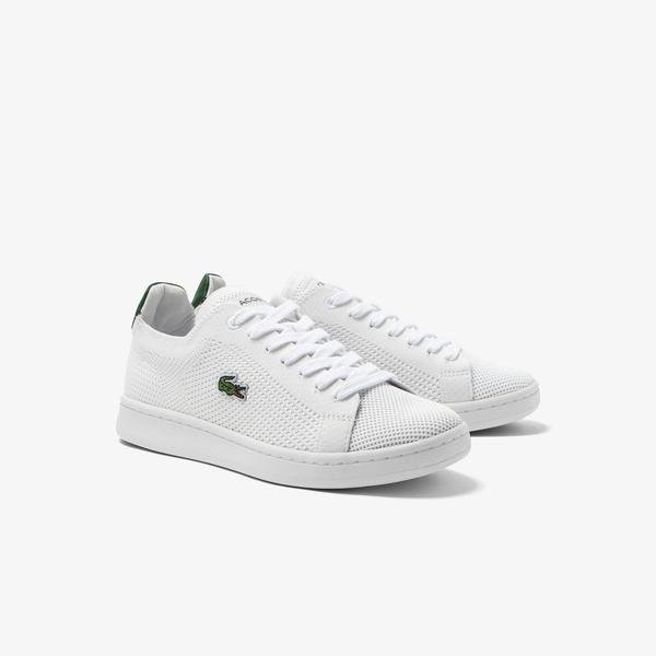 Lacoste Carnaby Piqué Kadın Beyaz Sneaker