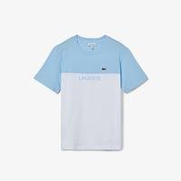 Lacoste Kids’  Colourblock Organic Cotton Jersey T-shirtE7B