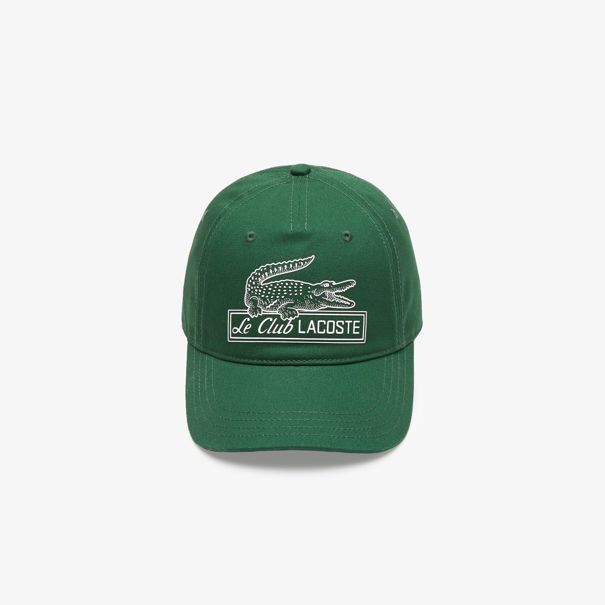 Lacoste Heritage Kadın Baskılı Yeşil Şapka. 3