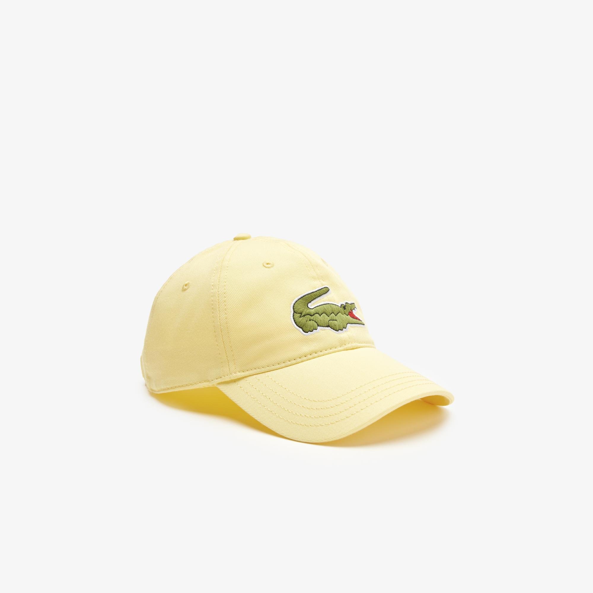 Lacoste Unisex Sarı Şapka. 1