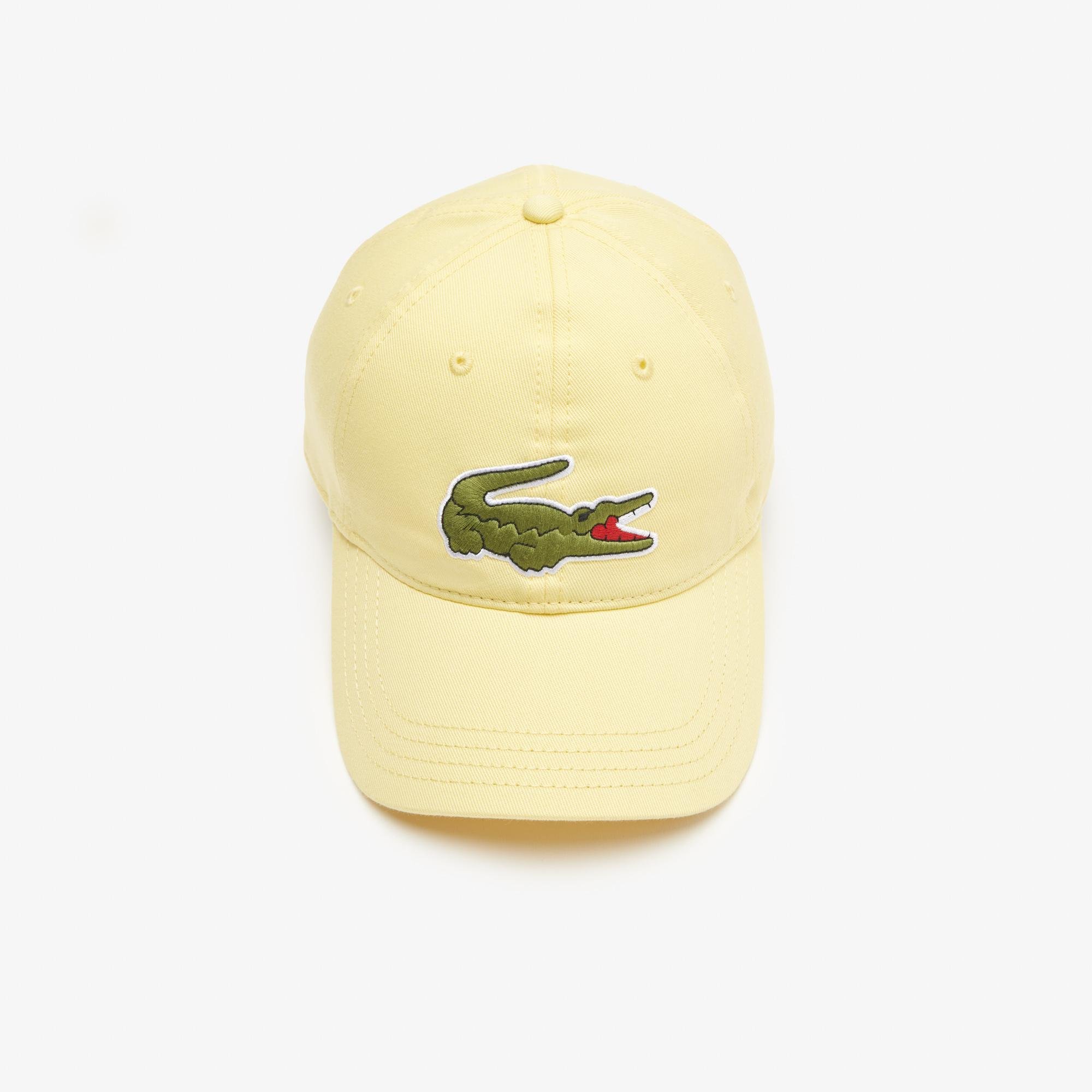 Lacoste Unisex Sarı Şapka. 3