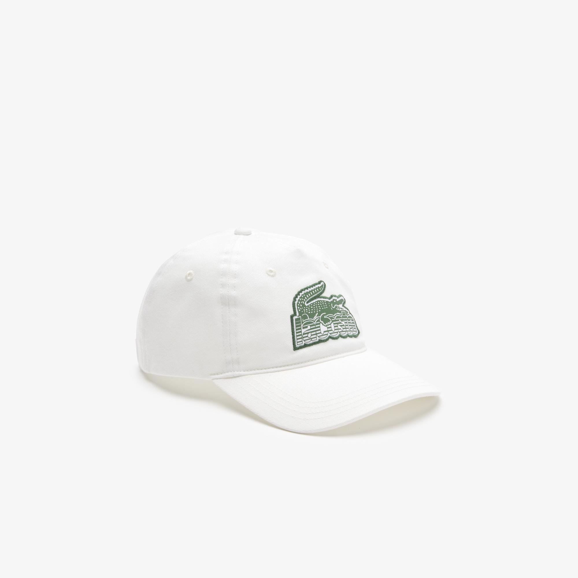 Lacoste Heritage Unisex Beyaz Şapka. 1