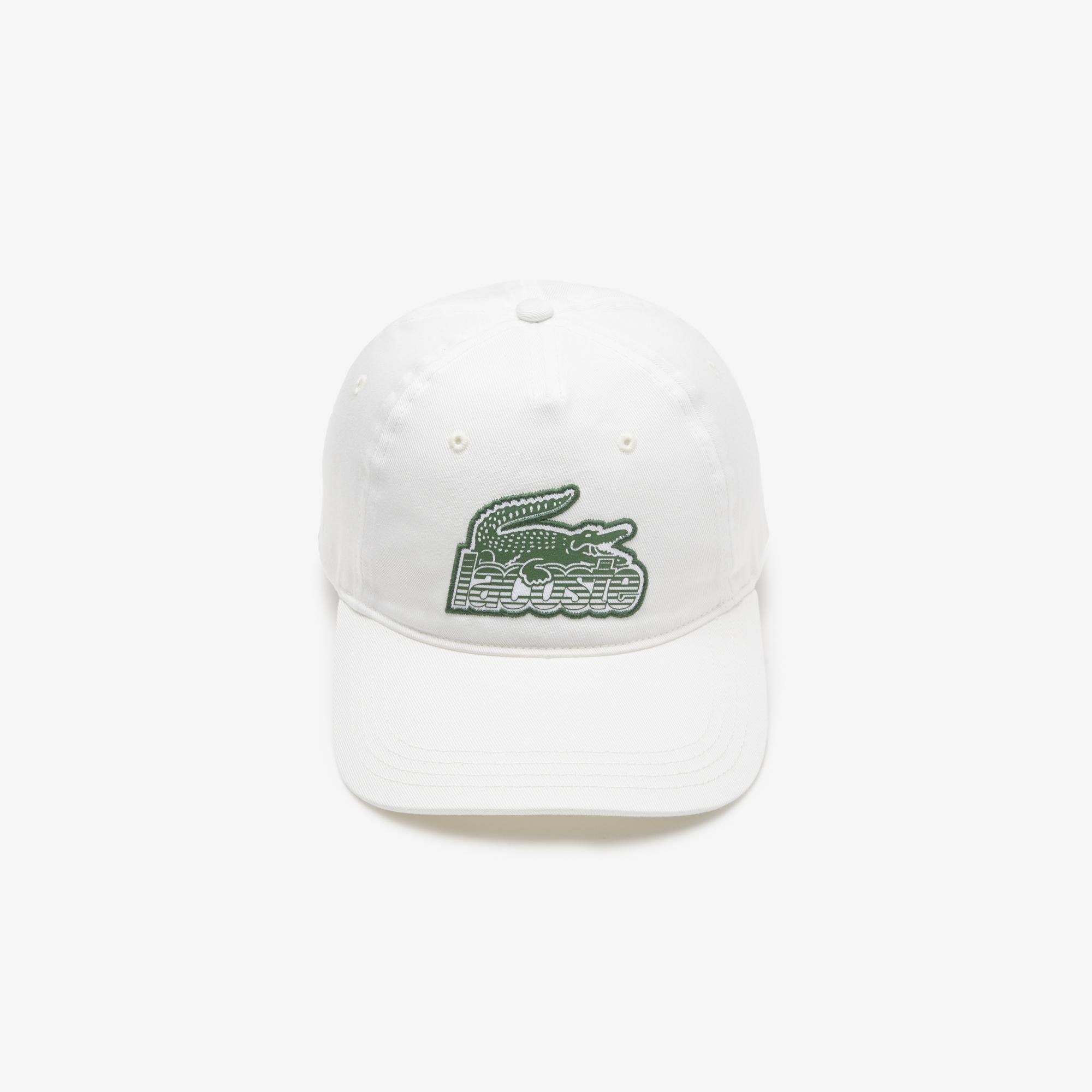 Lacoste Heritage Unisex Beyaz Şapka. 3