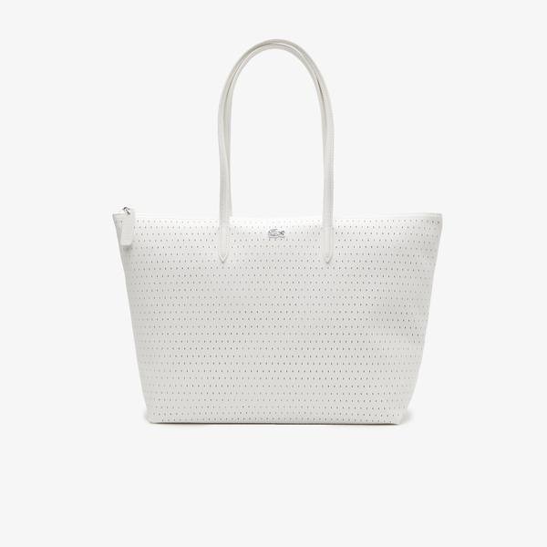 Lacoste Women’s L.12.12 Large Perforated Tote